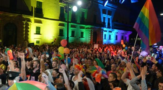 Malta hợp pháp hóa hôn nhân đồng giới