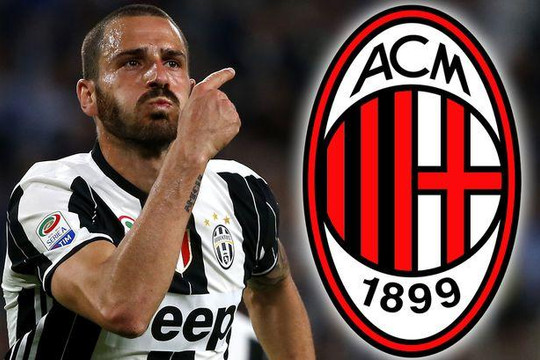 AC Milan hoàn tất thương vụ Bonucci