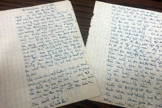 Kỉ niệm Ngày Thương binh, Liệt sĩ ngày 27/7-: Lá thư từ Trường Sơn của nữ liệt sĩ gửi chị gái