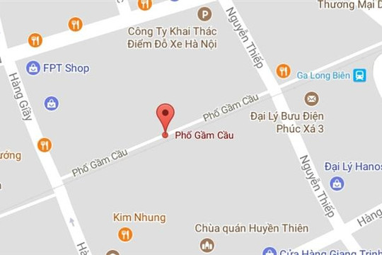 Phố Gầm Cầu, quận Hoàn Kiếm, Hà Nội.