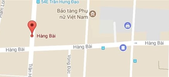 Phố Hàng Bài, quận Hoàn Kiếm, Hà Nội.