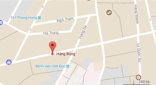 Phố Hàng Bông, quận Hoàn Kiếm, Hà Nội