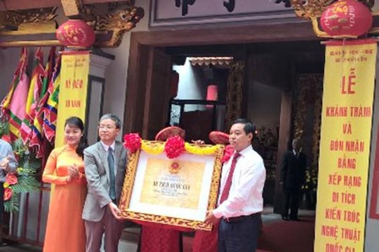 Đình Tú Thị và chuyện ông tổ nghề thợ thêu