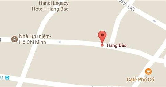 Phố Hàng Đào, quận Hoàn Kiếm, Hà Nội