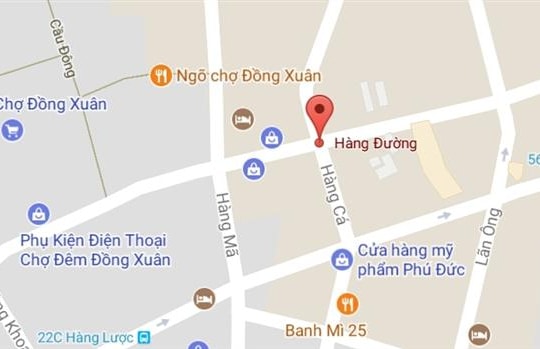 Phố Hàng Đường, quận Hoàn Kiếm, Hà Nội