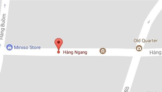 Phố Hàng Ngang, quận Hoàn Kiếm, Hà Nội.