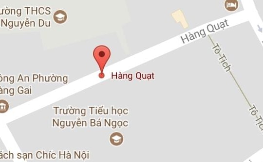 Phố Hàng Quạt, quận Hoàn Kiếm, Hà Nội.