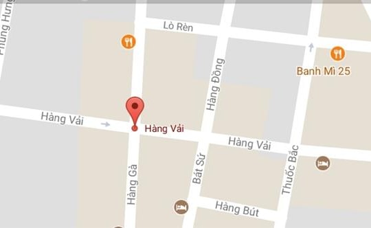 Phố Hàng Vải, quận Hoàn Kiếm, Hà Nội