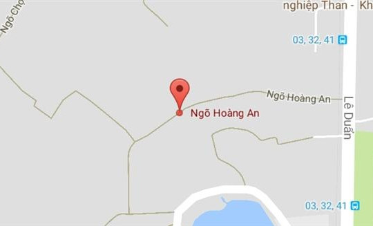 Ngõ Hoàng An, quận Đống Đa, Hà Nội.