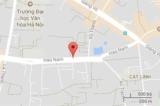 Phố Hào Nam, quận Đống Đa, Hà Nội