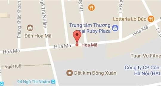 Phố Hòa Mã, quận Hai Bà Trưng, Hà Nội