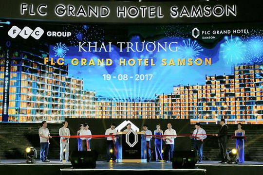 Tập đoàn FLC chính thức khai trương FLC Grand Hotel Samson