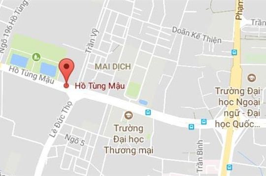 Đường Hồ Tùng Mậu, quận Cầu Giấy, Hà Nội