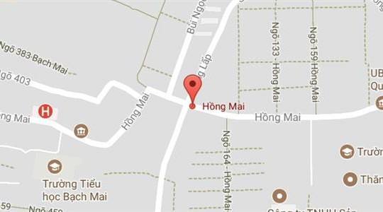 Phố Hồng Mai, quận Hai Bà Trưng, Hà Nội