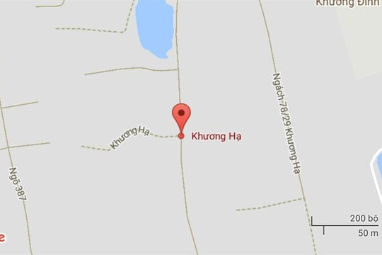 Phố Khương Hạ, quận Thanh Xuân, Hà Nội