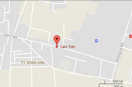 Đường Lâm Tiên, huyện Đông Anh, Hà Nội