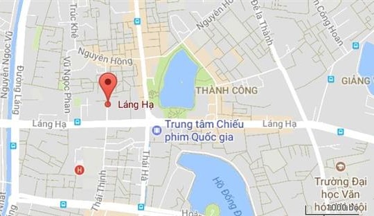 Phố Láng Hạ, quận Đống Đa, Hà Nội