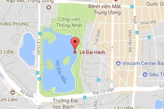 Phố Lê Đại Hành, quận Hai Bà Trưng, Hà Nội.