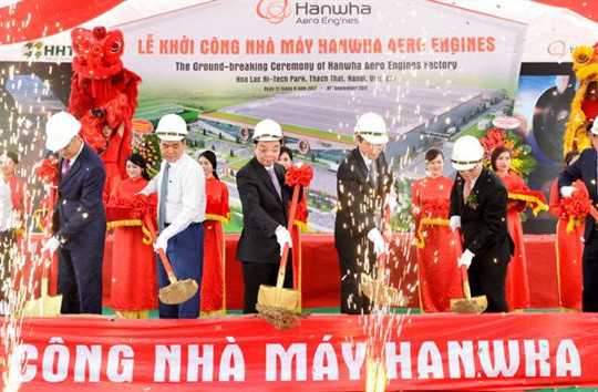 Khởi công xây nhà máy sản xuất linh kiện máy bay hơn 4.500 tỷ đồng tại Hà Nội