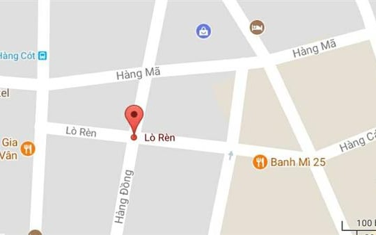 Phố Lò Rèn, quận Hoàn Kiếm, Hà Nội