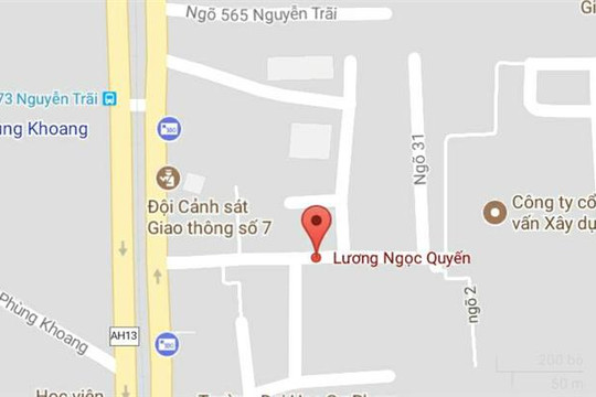 Phố Lương Ngọc Quyến, quận Hà Đông, Hà Nội