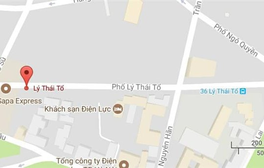 Phố Lý Thái Tổ, quận Hoàn Kiếm, Hà Nội