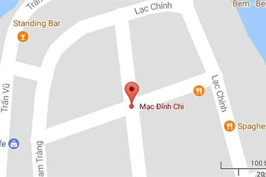 Phố Mạc Đĩnh Chi, quận Ba Đình, Hà Nội
