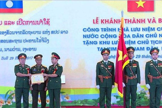 Khánh thành Nhà lưu niệm Chủ tịch Hồ Chí Minh tại Khu di tích Kim Liên