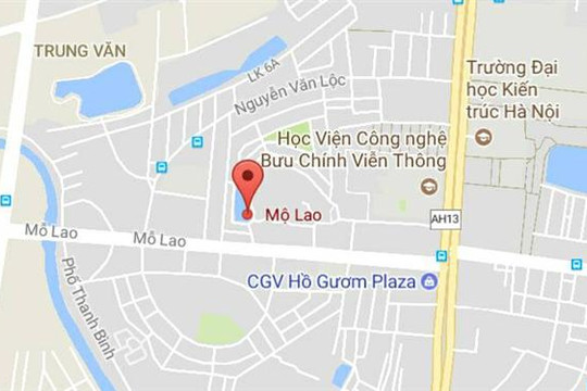 Phố Mỗ Lao, quận Hà Đông, Hà Nội