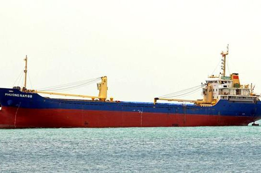15 thuyền viên trên tàu bị nạn ngoài biển Hải Phòng được cứu