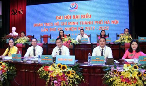 Đại hội đại biểu Đoàn TNCS Hồ Chí Minh TP Hà Nội thành công tốt đẹp