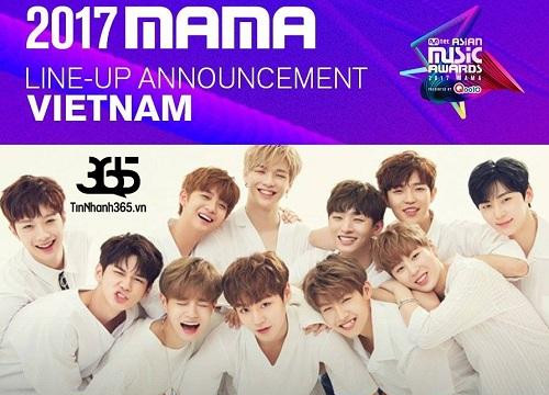 HOT: Wanna One chính thức về Việt Nam tham dự MAMA 2017 vào 25/11 tới