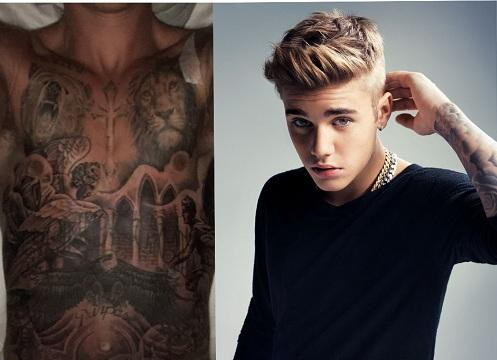 Đam mê nghiện 'tha thu' mãnh liệt, Justin Bieber chịu đau 26 giờ để có được hình xăm khủng