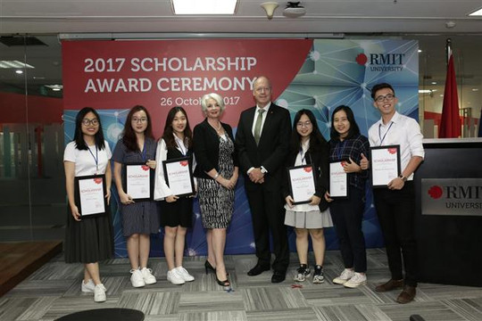 Đại học RMIT Việt Nam trao hơn 33 tỉ đồng học bổng năm học 2017