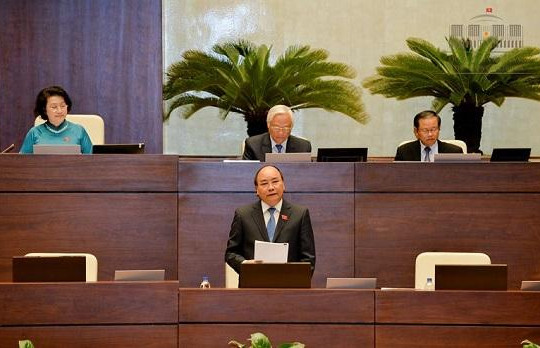 Chiều nay (18/11), Thủ tướng Nguyễn Xuân Phúc trả lời chất vấn trước Quốc hội