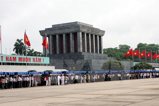 Lễ viếng Chủ tịch Hồ Chí Minh sẽ được tiếp tục tổ chức từ ngày 5-12