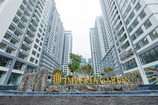 Imperia Garden đã bàn giao đến 99% căn hộ cho khách hàng sử dụng