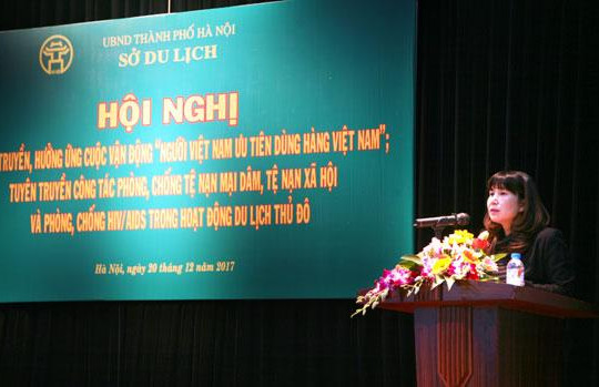 Hà Nội: Ưu tiên sử dụng hàng Việt phục vụ khách du lịch