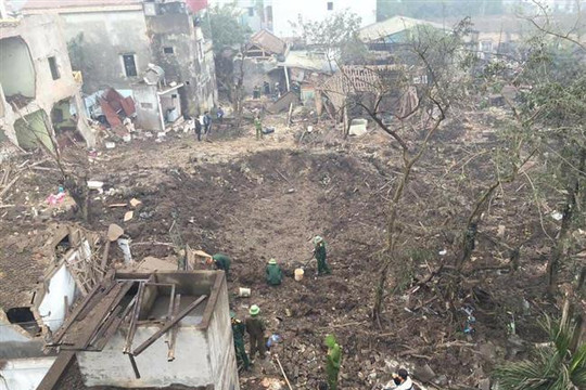 Những hình ảnh và thông tin mới nhất về vụ nổ ở Bắc Ninh