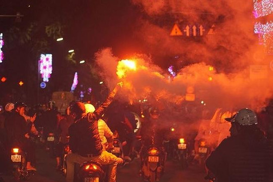 Hà Nội: Tăng cường 15 tổ 141 chống đua xe trái phép sau trận U23 Việt Nam