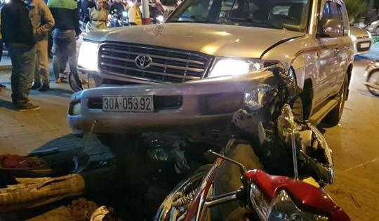 Đã xác định danh tính xe "điên" gây tai nạn trên đường Nguyễn Chí Thanh, Hà Nội