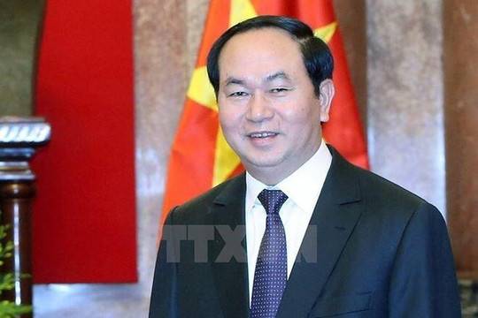 Chủ tịch nước Trần Đại Quang chúc Tết Mậu Tuất 2018