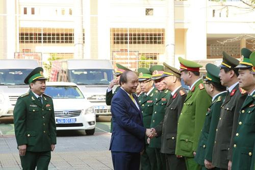 Thủ tướng Nguyễn Xuân Phúc chúc Tết các cơ quan đơn vị tại Đà Nẵng