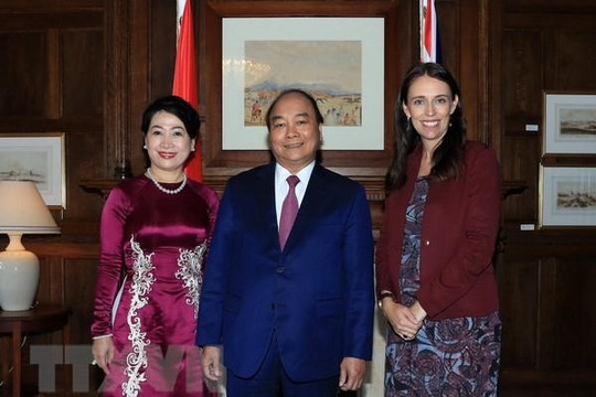 Tuyên bố chung thúc đẩy quan hệ đối tác toàn diện Việt Nam-New Zealand