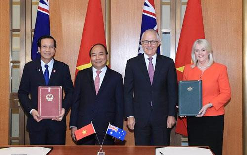 Toàn văn tuyên bố chung về lập Đối tác Chiến lược Việt Nam-Australia