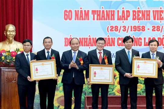 Thủ tướng dự kỷ niệm 60 năm thành lập Bệnh viện Hữu nghị Việt -Xô