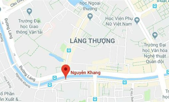 Đường Nguyễn Khang, quận Cầu Giấy, Hà Nội