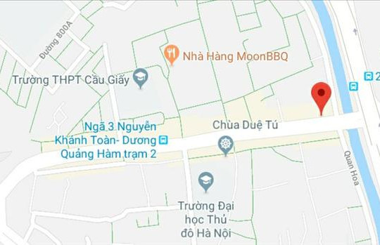 Đường Nguyễn Khánh Toàn, quận Cầu Giấy, Hà Nội