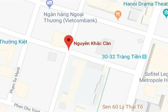 Phố Nguyễn Khắc Cần, quận Hoàn Kiếm, Hà Nội