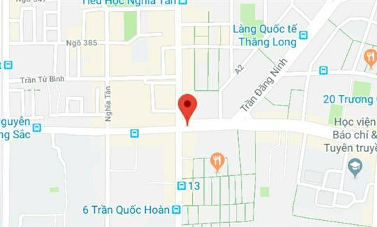 Đường Nguyễn Phong Sắc, quận Cầu Giấy, Hà Nội